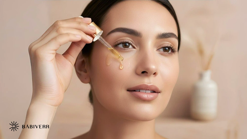 سرم دور چشم